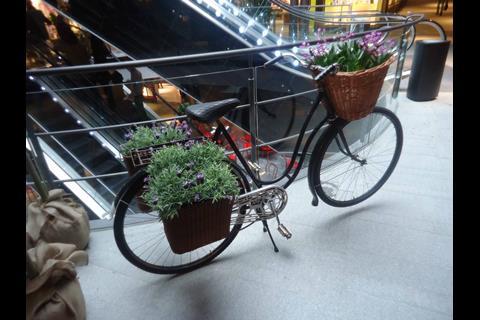 The developer’s daughter’s bicycle